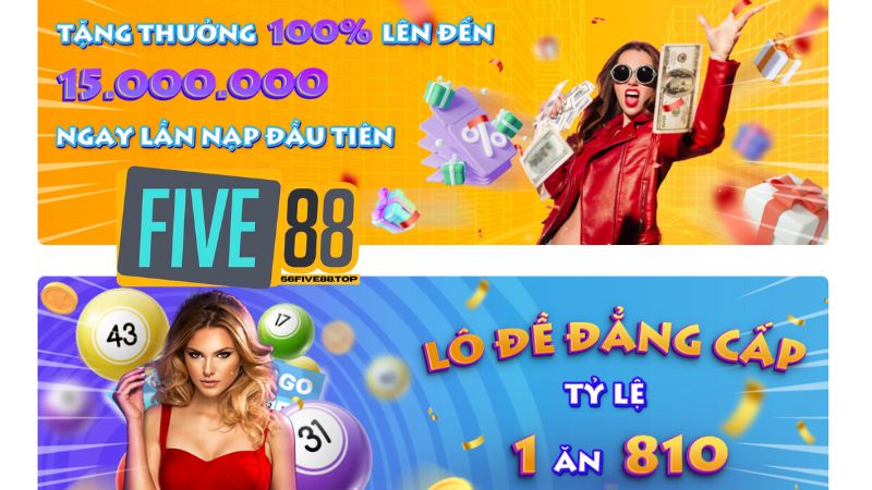 Khuyến mãi Five88 siêu hấp dẫn
