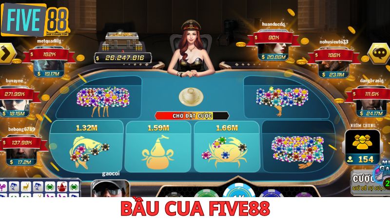 Giới thiệu về trò chơi Bầu Cua Five88